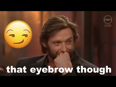 Видео: Хью Джекман ведёт себя СТРАННО 8 минут подряд 😏 (ЧАСТЬ 1)