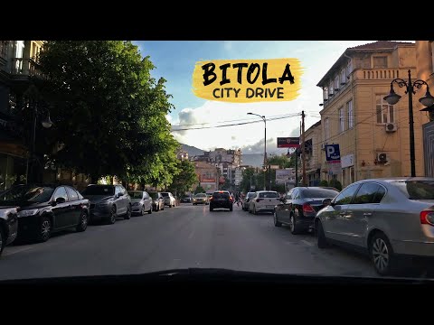 Видео: BITOLA, Macedonia *CITY DRIVE TOUR* (2025) 【POV】🚗 Возење низ улиците на Битола, Македонија 🇲🇰