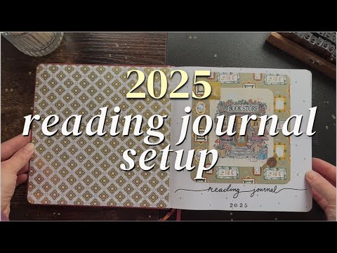 Видео: Настройка журнала чтения на 2025 год ✨📔🍂