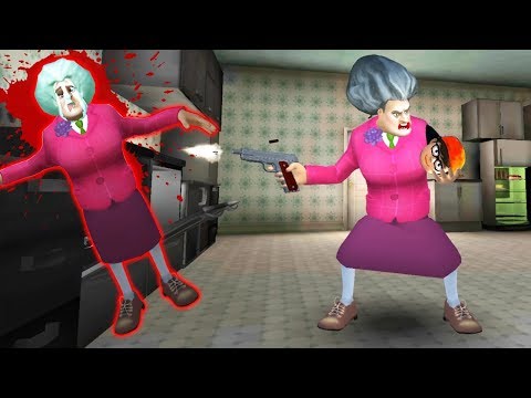 Видео: Злая Бабка Учительница Мисс Ти КОНЦОВКА ФИНАЛ! - Scary Teacher 3D