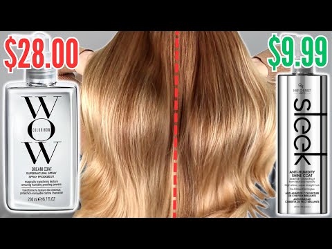 Видео: Я случайно нашла идеальный аналог стойкого покрытия для волос Color WOW Dream Coat?! Обзор Hair C...