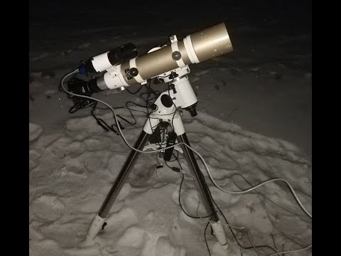 Видео: Обзор и Первый Свет рефрактора Sky Watcher ED80 Pro