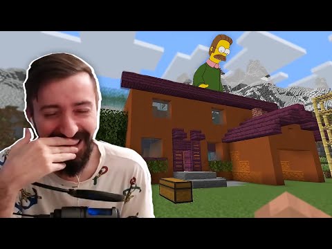 Видео: МЭЛ СТРОИТ ДОМ ФЛАНДЕРСА! ВОТ УМОРА - Minecraft Hardcore