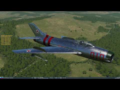 Видео: Применение вооружения на самолете МиГ-19П в DCS World 2.5