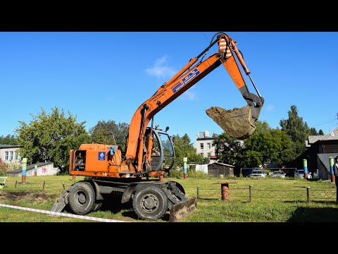 Видео: Экскаватор ТВЭКС ЕК-12 и КамАЗ-55111. Виртуозная работа. / Excavator TVEKS EK-12 and KamAZ-55111.