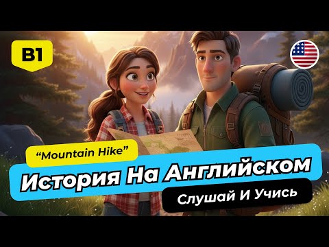 Видео: 🚀 Английский B1-B2: ПОЛНОЕ Погружение с Историей "Mountain Hikie"