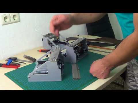 Видео: Двоильная машинка. Инструкция по настройке. Ломаем нож!