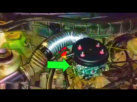 Видео: Вот ещё  одна устанока карбюратора вместо моновпрыска.Какой результат?  Опель.
