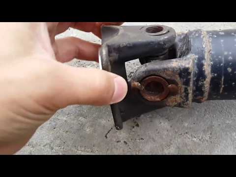 Видео: 1.1 Замена крестовин на карданном валу субару ланкастер 6