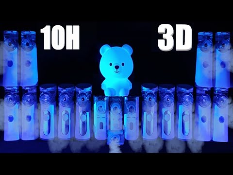 Видео: 🌧️ ASMR: 3D-аэрозоль с восемнадцатью потрясающими распылителями для сна и отдыха 💤