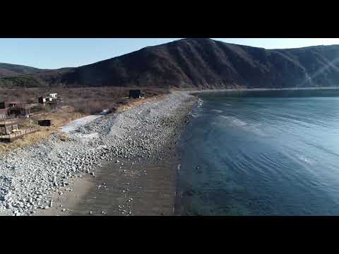 Видео: Магадан 2025 полет 1 от 19 октября по бухте реки ОксаDJI 0350
