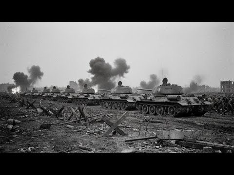 Видео: Как 800 танков Т-34 прорвали последнюю линию обороны перед Берлином?