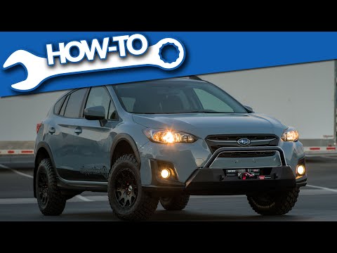 Видео: Как: Warn Semi Hidden Winch Kit — Subaru Crosstrek 2018+