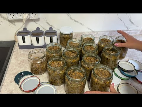 Видео: Закатала КОМПОТ🍇. ГРИБНАЯ ИКРА из ОПЯТ на зиму. 