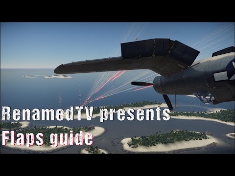 Видео: War Thunder: Гайд | Как правильно использовать закрылки.