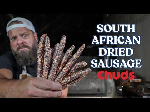 Видео: Южноафриканские сушеные колбаски — это... | Chuds BBQ