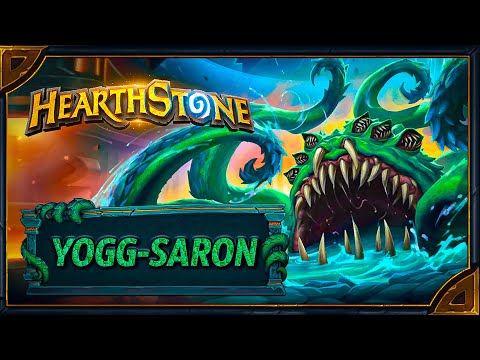 Видео: Hearthstone. Новый мифический герой-маг и чернокнижник — Йогг-Сарон. Озвучка и анимация.