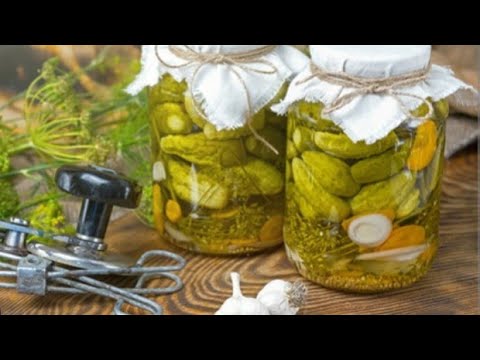 Видео: Огірочки в медово-прянному маринаді на зиму. Делікатес до святкового столу. Новинка.