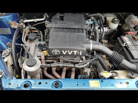 Видео: TOYOTA YARIS 1SZ-FE прогорел клапан