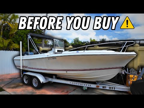 Видео: Как осмотреть поддержанную лодку! НЕ ДЕЛАЙТЕ ЭТИХ ОШИБОК!!!