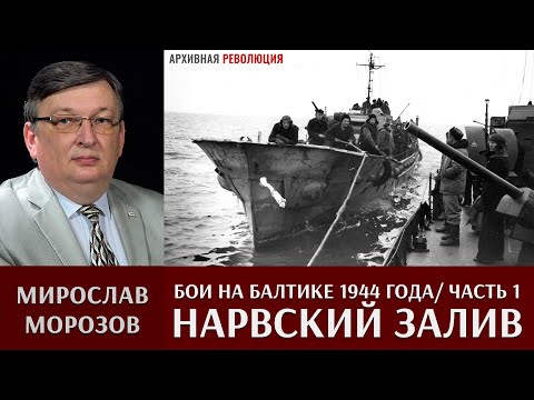 Видео: Мирослав Морозов о боях на Балтике в 1944 году. Кампания в Нарвском заливе. Часть 1