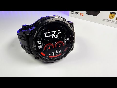 Видео: Xiaomi Amazfit НЕ СПРАВИЛСЯ и Пришлось Взять Часы ТАНКИСТА! 🔥 Топ Новинка Kospet Tank T4