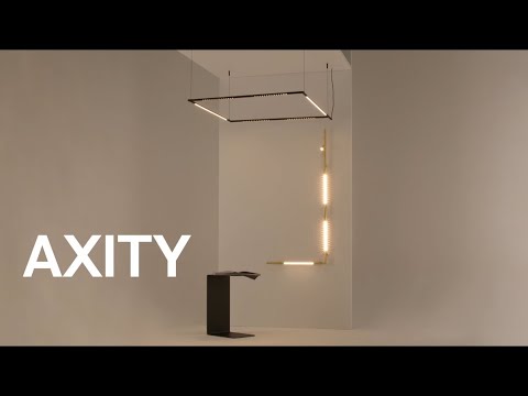 Видео: Настенно-потолочная система освещения AXITY