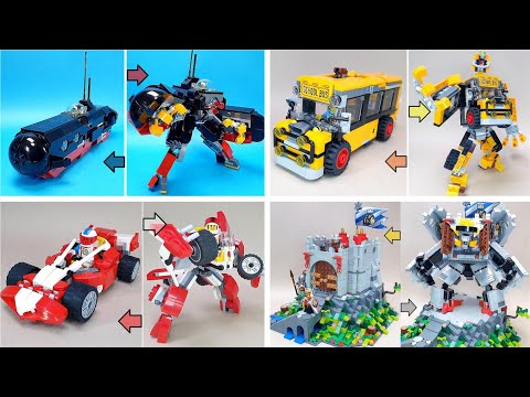 Видео: Лего Трансформеры 21-30