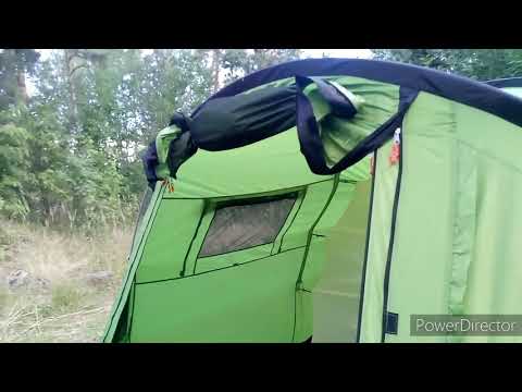 Видео: Кемпинговая палатка Camp House Evolution Crusoe Camp с доработкой.