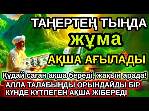 Видео: Тыңда Өте күшті дұға жұма, Алла бір күнде ойламаған ақша байлық жібереді, ризығың көбейеді