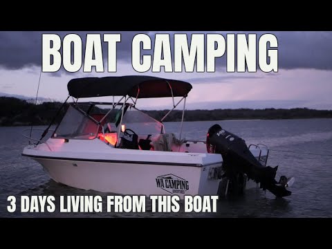 Видео: КЕМПИНГ НА ЛОДКЕ - 3 дня жизни на моей лодке - Baron Sportsman КЕМПИНГ НА ЛОДОЧНОЙ КАЮТЕ