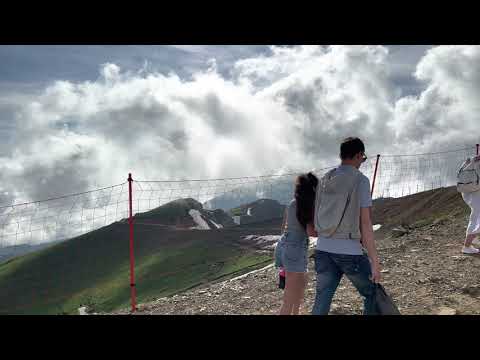 Видео: Прогулка в облаках. Роза Хутор. Тропа Панорама. Июнь 2023.