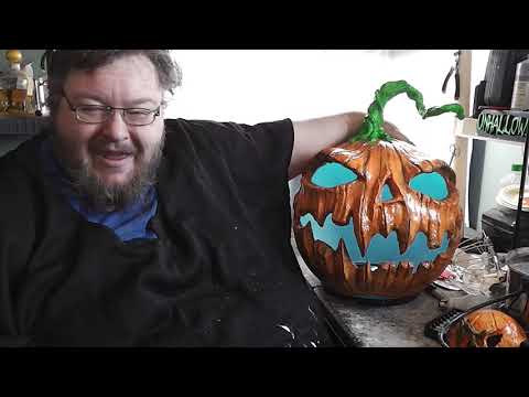 Видео: Тыква из папье-маше, версия 2 — часть 1. Введение и материалы