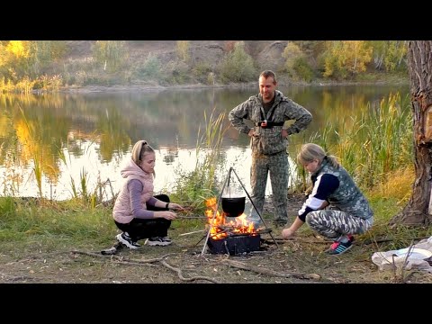 Видео: ХОРОШО С НИМИ ОТДОХНУЛИ! Раки, шашлыки и рыбалка!