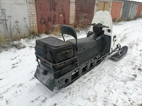 Видео: Снегоход Хома 600т.Рабочая лошадка для тяжелых условий.