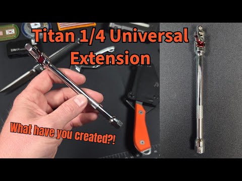 Видео: Титан с одним из самых крутых инструментов, которые я видел