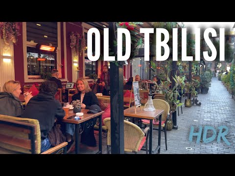 Видео: Прогулка 🇬🇪 Тбилиси старый город, Грузия [4K] HDR / ноябрь 2024 / 13°C /