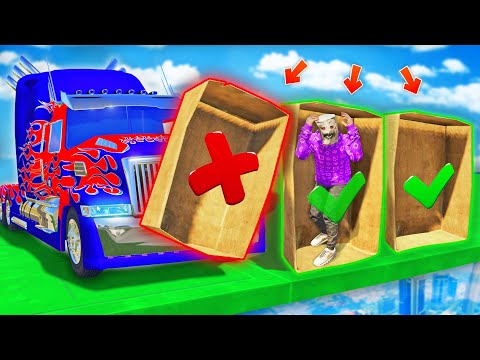 Видео: ВЫБЕРИ ПРАВИЛЬНУЮ КОРОБКУ ЧТОБЫ ВЫЖИТЬ! ВЫИГРАЛ ОПТИМУСА ПРАЙМА | БИТВА КОРОБОК В ГТА 5 ОНЛАЙН