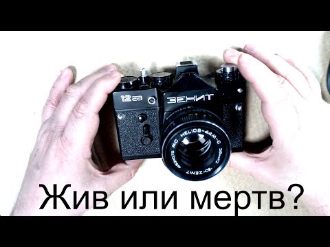 Видео: Зенит 12сд. Расчехлил дедушку.