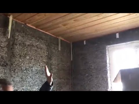 Видео: Палкобетон (идеальный арболит).Короткий обзор после зимы.