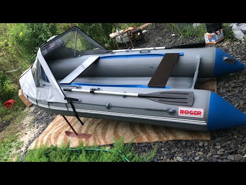 Видео: супер лодка ROGER ZEFIR LT НДНД размер 3.30