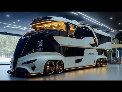 Видео: McLaren 2026 года Автодом: Будущее роскошных путешествий