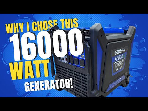 Видео: Инверторный генератор Duromax 16000iH! Почему стоит купить именно его, а не любой другой?