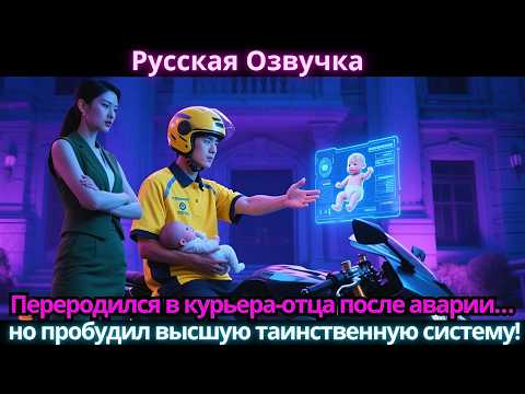 Видео: Переродился в курьера-отца после аварии… но пробудил высшую таинственную систему!