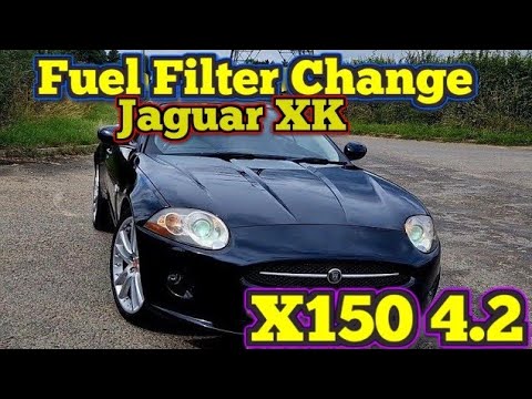 Видео: Замена топливного фильтра на Jaguar XK (X150) | Это было пропущено? | Как установить.