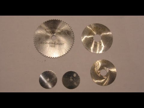 Видео: Тестирование отрезных дисков для гравера по алюминию и цветным металлам