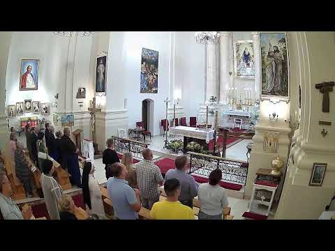 Видео: Прямая трансляция пользователя Парафiя Нараджэння Найсвяцейшай Панны Марыi