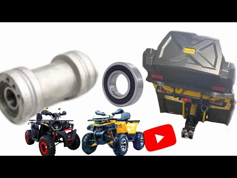 Видео: Замена подшипников в оси маятника на  квадроцикле Motoland и Аvantis