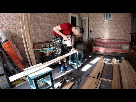 Видео: BUILDING A SAUNA ON A BALCONY_4 / СТРОЮ САУНУ НА БАЛКОНЕ_4