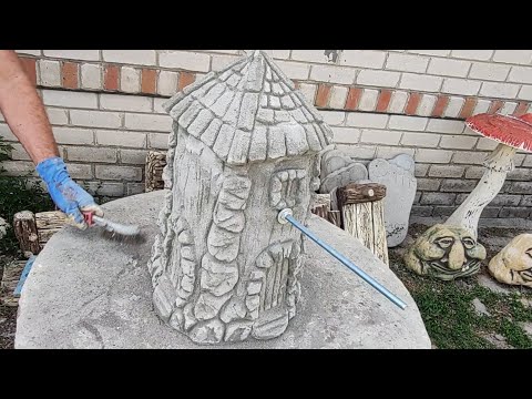 Видео: Большая Пластиковая Бутылка +Цемент=Классная Поделка